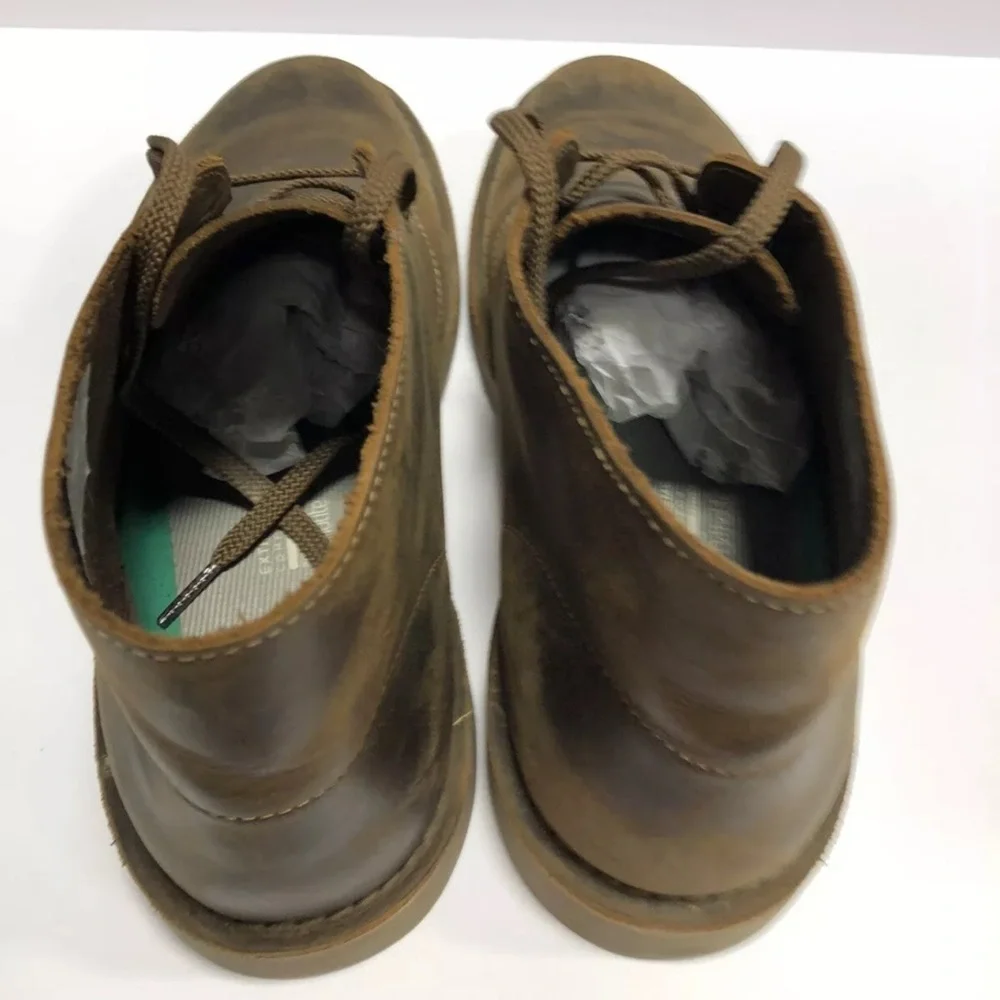 Clark’s Men’s Bushacre 3 Leather Chukka Boots Brown, Size 11.5 M